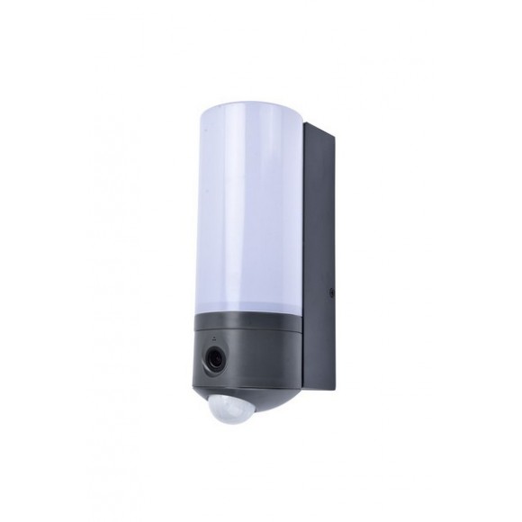 Lutec 5196004118 LED kültéri fali lámpa Pollux mozgásérzékelővel 1x18,8W | 1200lm | 2700-6500K | IP44 - szürke