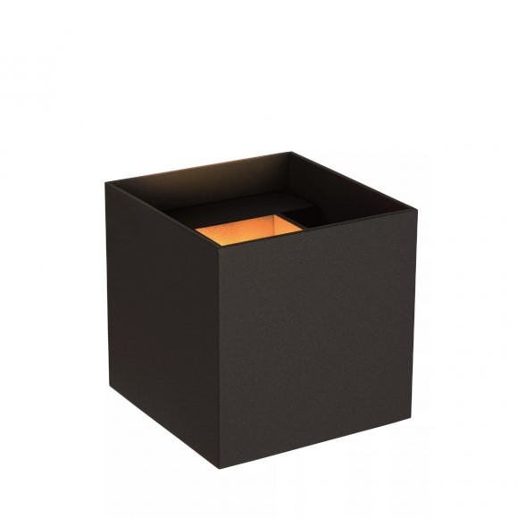 Lucide 69200/06/30 LED fali spotlámpa Axi 1x6W | 350lm | 2700K | IP54 - fekete, fém