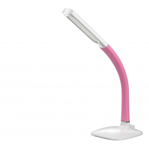 LED érintős asztali lámpa 8W - rózsaszín