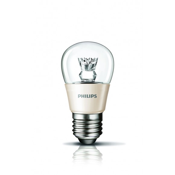 Philips 4W energiatakarékos LED izzó -> 25W E27 egyenértékű - MASTER LEDluster DT 4-25W E27 827 827 P48 CL
