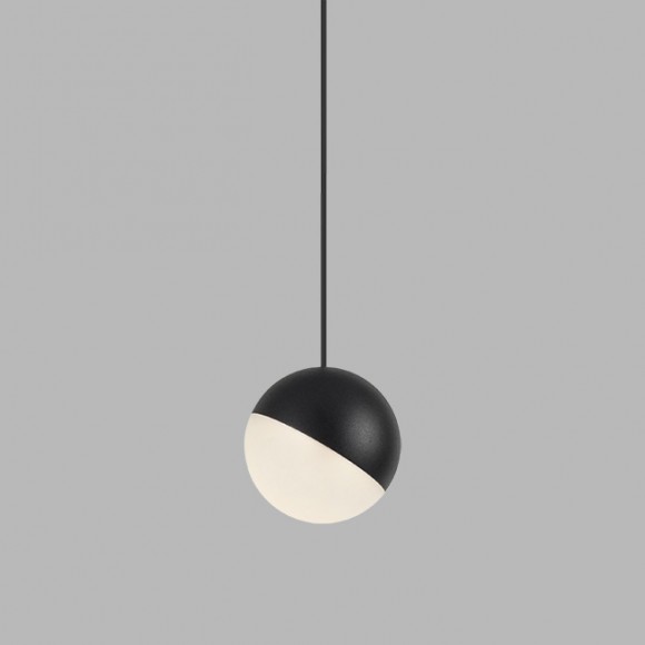 LED2 3301033 LED mennyezeti függőlámpa Loco 1x10W | 900lm | 3000K - fekete, opál