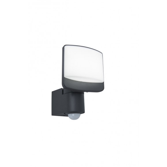 Lutec 7625701345 LED kültéri fali reflektor érzékelővel Sunshine 1x12W | 5000K | IP44 - állítható fejjel