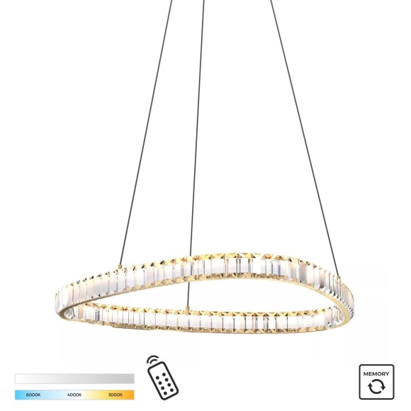 Zuma Line 003064-028413 LED mennyezeti függőlámpa ATHESA integrált LED forrás
