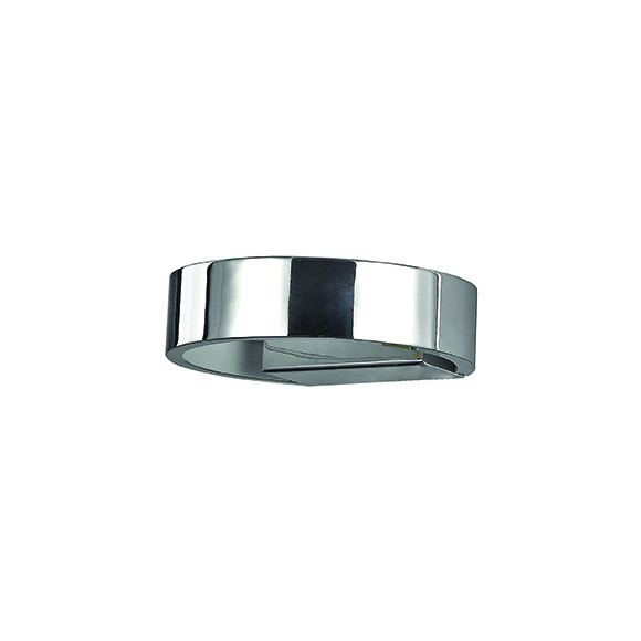 Ideal Lux 115184 LED fali lámpa Round Cromo 1x5W