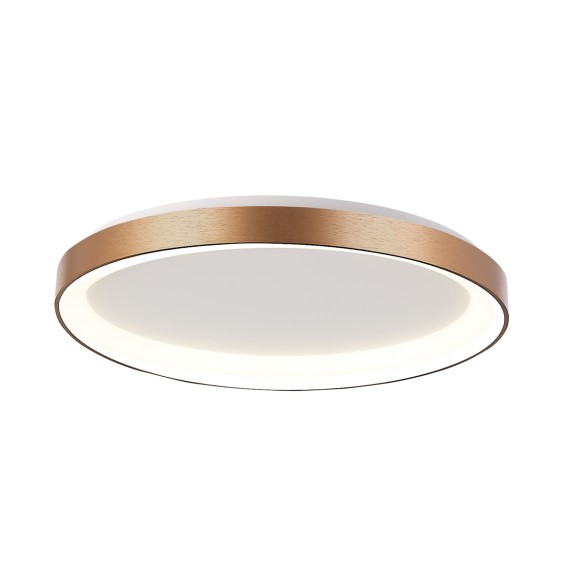 Italux PLF-53675-078RC-GD-3K LED mennyezetre szerelhető lámpa Vico | 60W integrált LED forrás | 3200lm | 3000+4000K