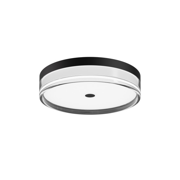 Italux PLF-64536-S-BK LED mennyezetre szerelhető lámpa Molino | 24W LED | 2640lm | 2000K