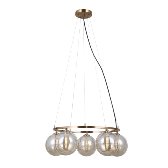 Italux PND-1098-5R-HB mennyezeti függőlámpa Molite G9