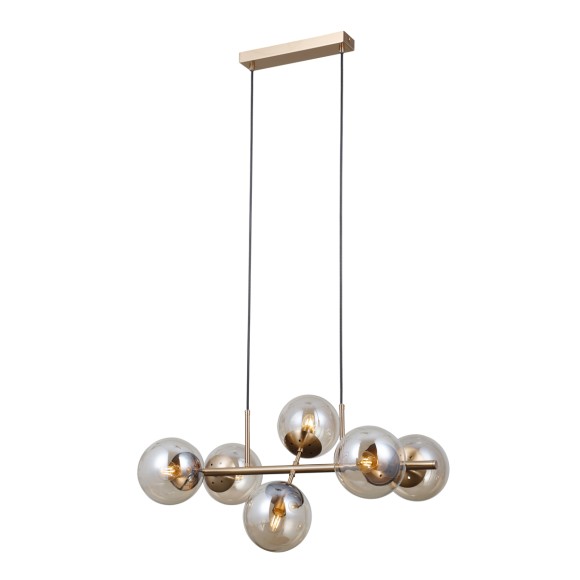 Italux PND-1098-6-HB mennyezeti függőlámpa Molite E14