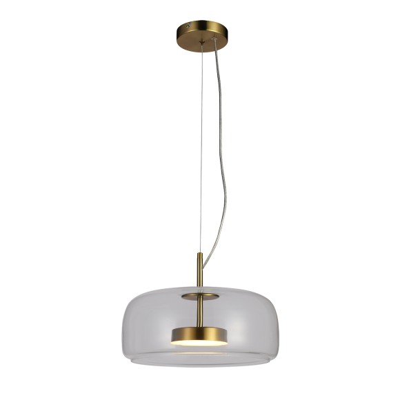 Italux PND-17760B-BRSS-SG LED mennyezeti függőlámpa Caste | 10W LED | 850lm | 3000K