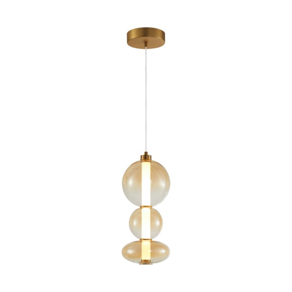 Italux PND-24352V-24W-AB-AMB LED mennyezeti függőlámpa Sonte | 24W LED | 2686lm | 3000K
