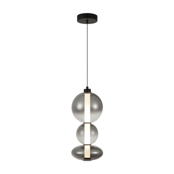 Italux PND-24352V-24W-BK-SG LED mennyezeti függőlámpa Sonte | 24W LED | 2686lm | 3000K