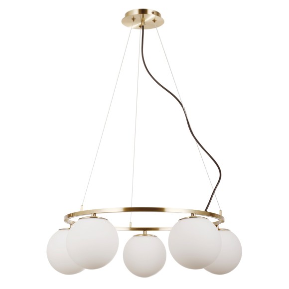 Italux PND-33453-5-ABR mennyezeti függőlámpa Larosa | 5x5W E27