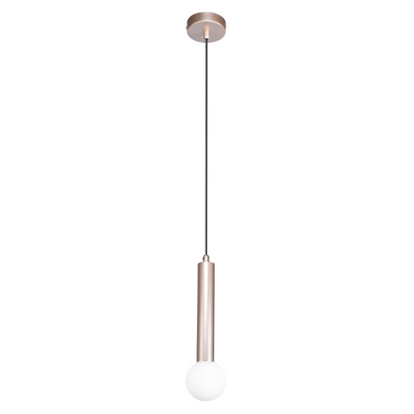 Italux PND-33574-1-CF mennyezeti függőlámpa Filano | 5W G9 | barna | opál