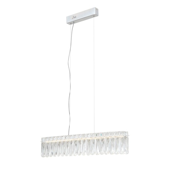 Italux PND-34364-1-CH-CL LED mennyezeti függőlámpa Nosta | 16W LED | 1507lm | 3000K