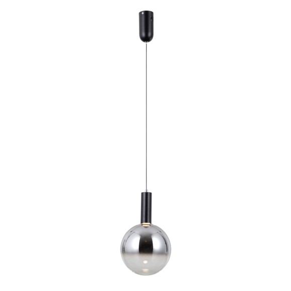 Italux PND-34378-1M-BK LED mennyezeti függőlámpa Strela | 5W LED | 457lm | 3000K