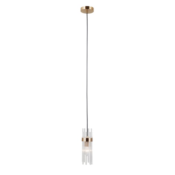 Italux PND-40760-1-HBR mennyezeti függőlámpa Taraso E14