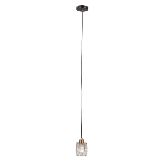Italux PND-40813-1-BK-HBR mennyezeti függőlámpa Torno E14
