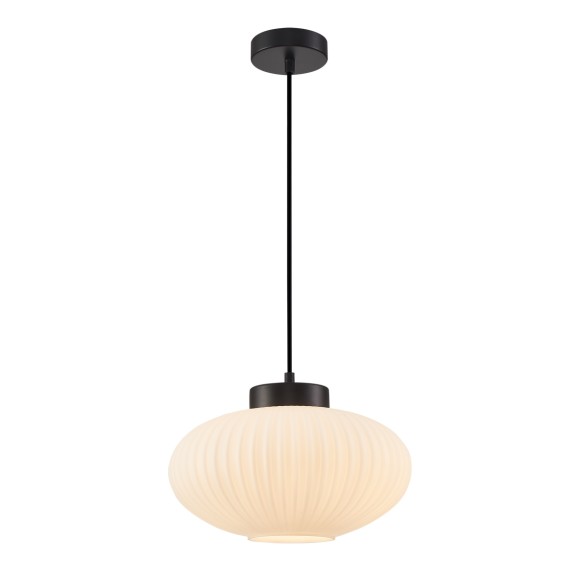 Italux PND-52376-1-BK mennyezeti függőlámpa Groste | 1x40W E27