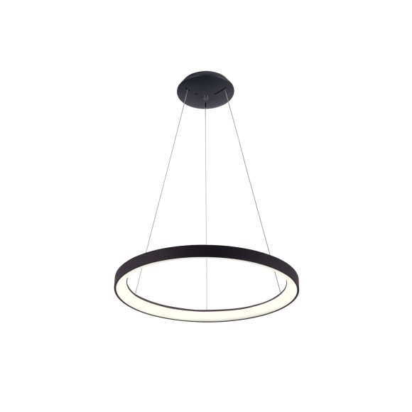 Italux PND-53675-048RPC-BK LED mennyezeti függőlámpa Vico | 38W integrált LED forrás | 3200lm | 3000+4000K