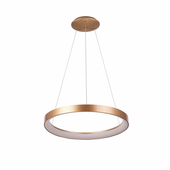 Italux PND-53675-058RPC-GD LED mennyezeti függőlámpa Vico | 48W integrált LED forrás | 5300lm | 3000+4000K
