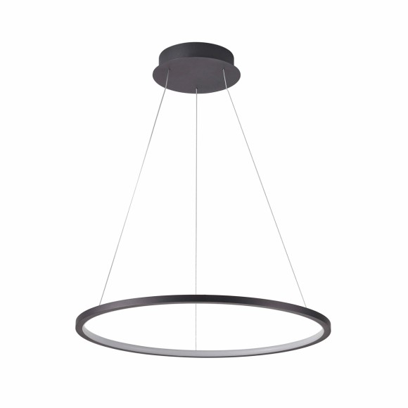 Italux PND-56135B-060RPC-BK LED mennyezeti függőlámpa Vinola | 38W integrált LED forrás | 1500lm | 3000+4000K