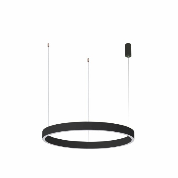 Italux PND-56215-060RPP-BK LED mennyezeti függőlámpa Brasco Down | 40W integrált LED forrás | 2300lm | 3000+4000K