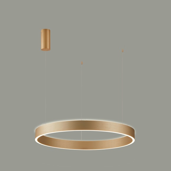 Italux PND-56215D-080RPP-GD LED mennyezeti függőlámpa Brasco Up Down | 80W integrált LED forrás | 4000lm | 3000+4000K
