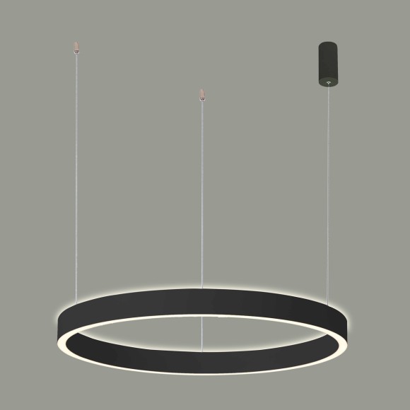 Italux PND-56215D-100RPP-BK LED mennyezeti függőlámpa Brasco Up Down | 100W integrált LED forrás | 4700lm | 3000+4000K