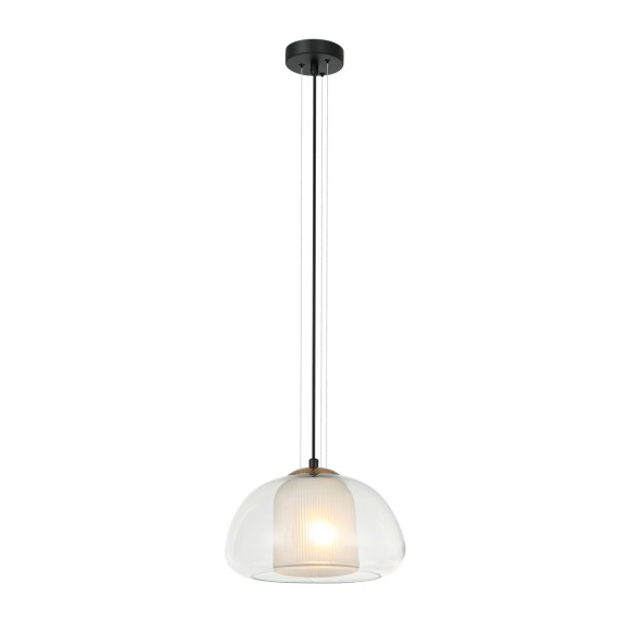 Italux PND-61001A-BK mennyezeti függőlámpa Feder E27