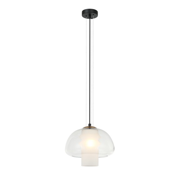 Italux PND-61001B-BK mennyezeti függőlámpa Feder E27