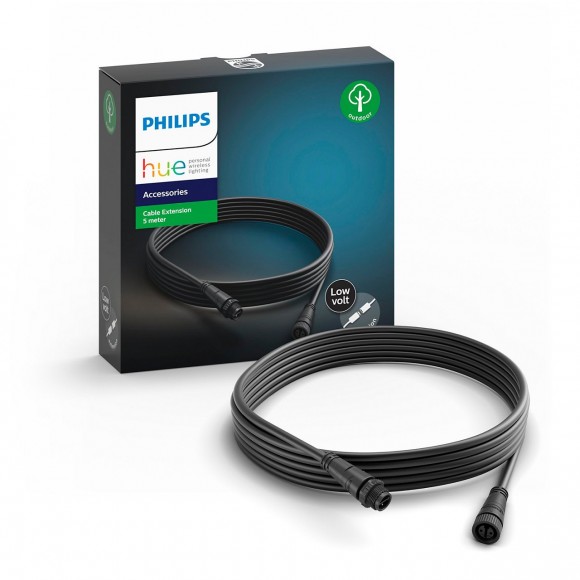 Philips Hue 17424/30/PN hosszabbító kábel Calla a Lily IP44 - fekete