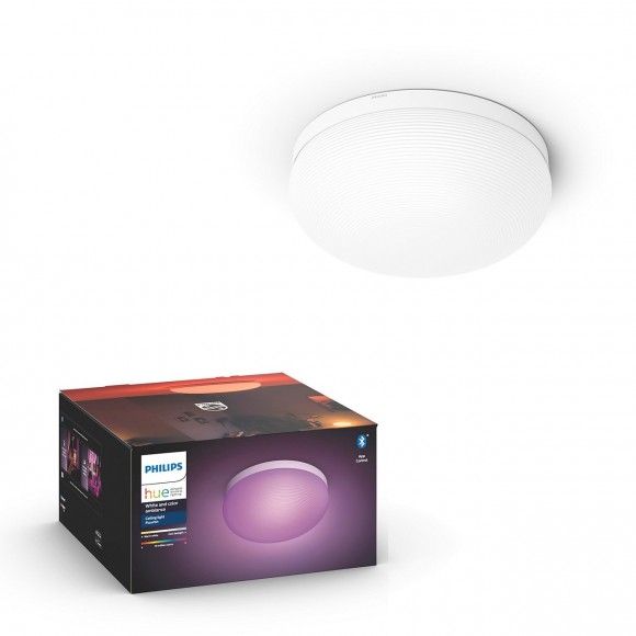 Philips Hue 40905/31/P9 mennyezeti lámpa Flourish 1x32W|2200-6500K|RGB - Bluetooth, White and Color Ambiance