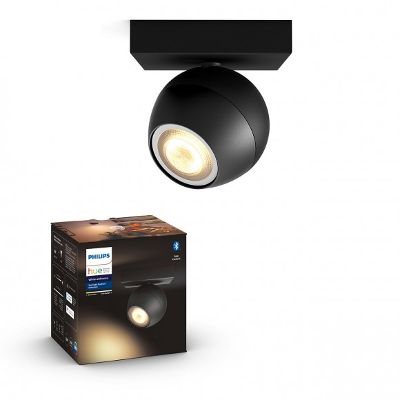 Philips Hue 50471/30/P9 LED spotlámpa Buckram 1x5,5W | GU10 | 2200-6500K - Bluetooth, intelligens
