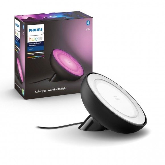 Philips Hue 8718699771126 LED asztali lámpa Bloom 1x7,1W | 2000-6500K - Bluetooth, RGB, intelligens
