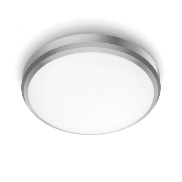 Philips Doris CL257 LED fürdőszobai mennyezeti lámpa 1x6W | 600 lm | 2700K | IP44 - EyeComfort védelem, nikkel