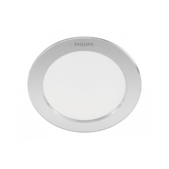 Philips Diamond Cut DL251 LED süllyesztett spotlámpa 1x 3,5W | 300lm | 2700K - EyeComfort védelem, ezüst