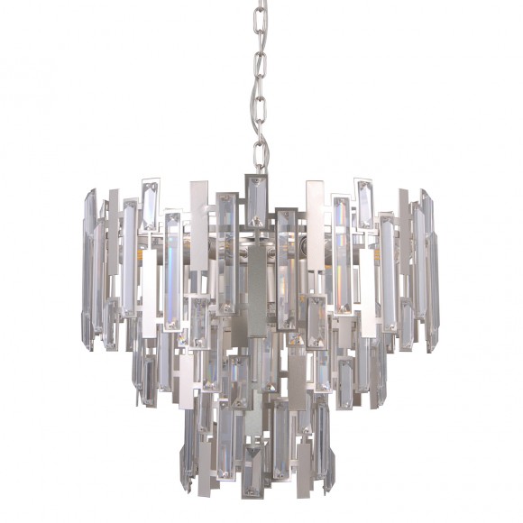 Italux PND-43383-9A mennyezeti függőlámpa Lukas 9x40W | E14 | IP20 - champagne, aranyszínű