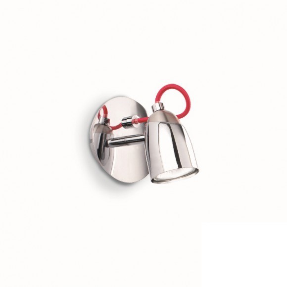 Ideal Lux 052236 falilámpa Pollicino 1x28W|GU10 - piros