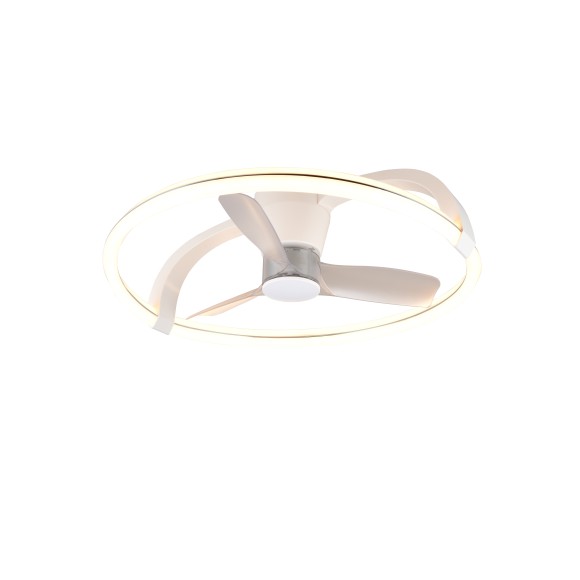 Trio R64262131 LED ventilátor világítással STOCKHOLM | 37W integrált LED forrás | 4300lm | 2700-6500K | kapcsolóval | rgb - színes | fényerőszabályzó | távirányítás | ventilátor