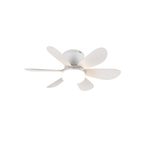 Trio R67462131 LED ventilátor világítással LUND | 10W integrált LED forrás | 1000lm | 2700-6500K | kapcsolóval | ventilátor | távirányítás | fényerőszabályzó