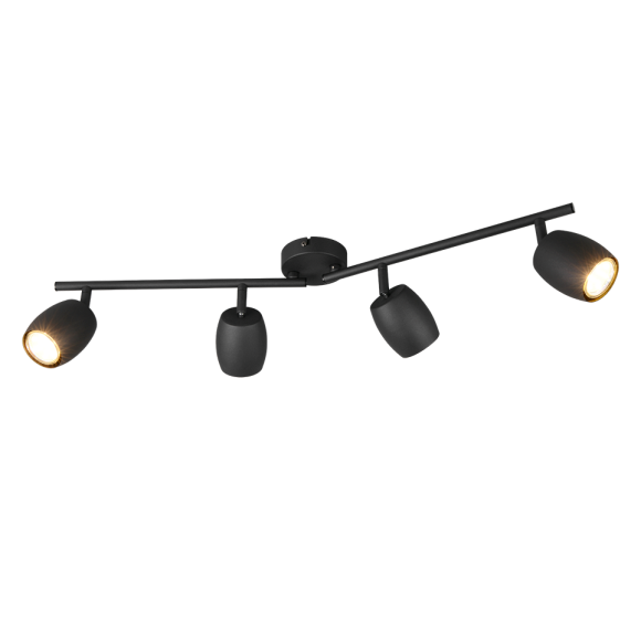 Trio TR86264032 mennyezeti spotlámpa NANCY  | 35W GU10 | fekete