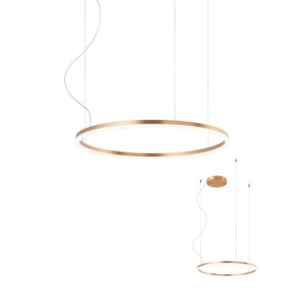 Redo 01-1711-TRIAC LED mennyezeti függőlámpa TRIAC ORBIT | 42W integrált LED forrás | 3568lm | 3000K