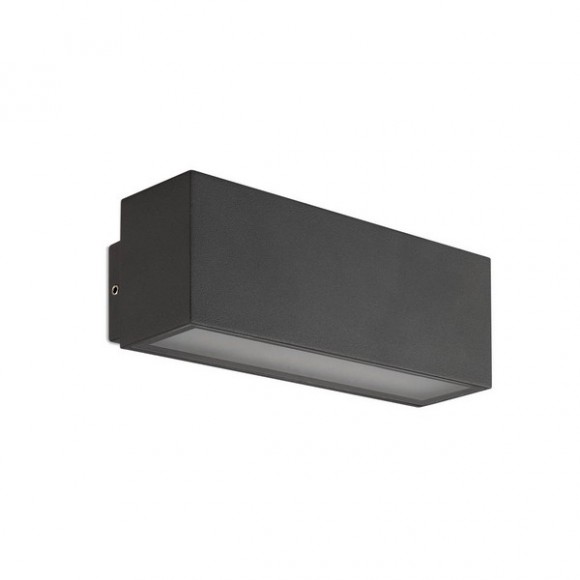 Redo 90096 PLANIT kültéri fali lámpa CREE COB LED 10W | 900/725lm | 3000K | IP54 - antracit