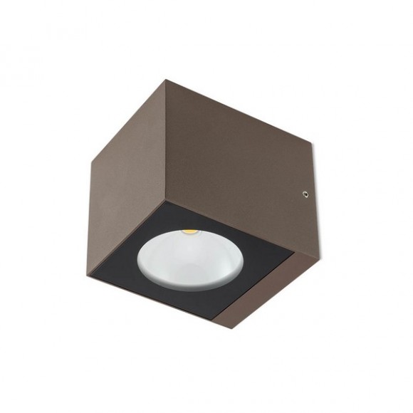 Redo 90099 TEKO kültéri fali lámpa CREE COB LED 6W | 660/580lm | 3000K | IP65 - barna