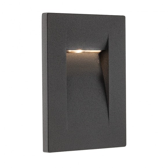 Redo 9549 LED kültéri süllyeszthető orientációs lámpa Inner 1x3W | 117lm | 4000K | IP65 - sötétszürke
