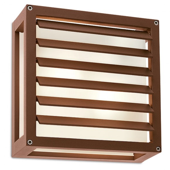 Redo 9895 BRICK GLASS fali lámpa E27 2 x 42W IP65