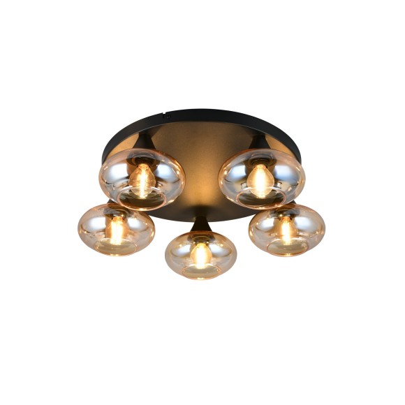 Trio TR66645013 mennyezetre szerelhető lámpa DIVINA | 10W E14 | sárga