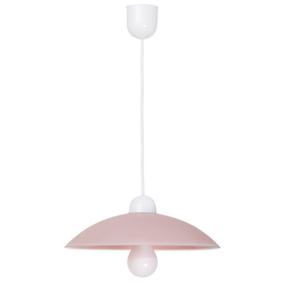 RABALUX 1409 Cupola függőlámpa rózsaszín D32
