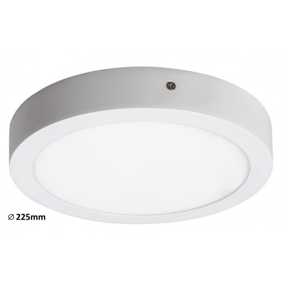 Rabalux 2656 LED  süllyeszthető és mennyezetre szerelhető lámpa Lois 1x18W | 1400lm | 4000K - matt fehér