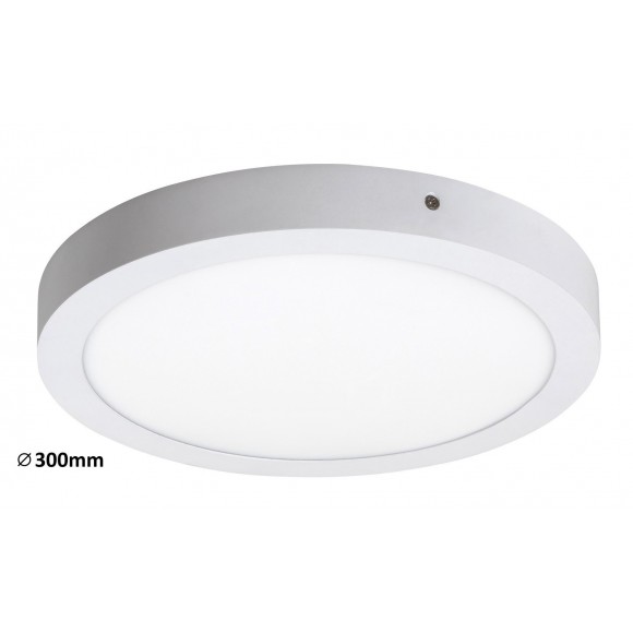Rabalux 2657 LED  süllyeszthető és mennyezetre szerelhető lámpa Lois 1x24W | 1700lm | 4000K - matt fehér